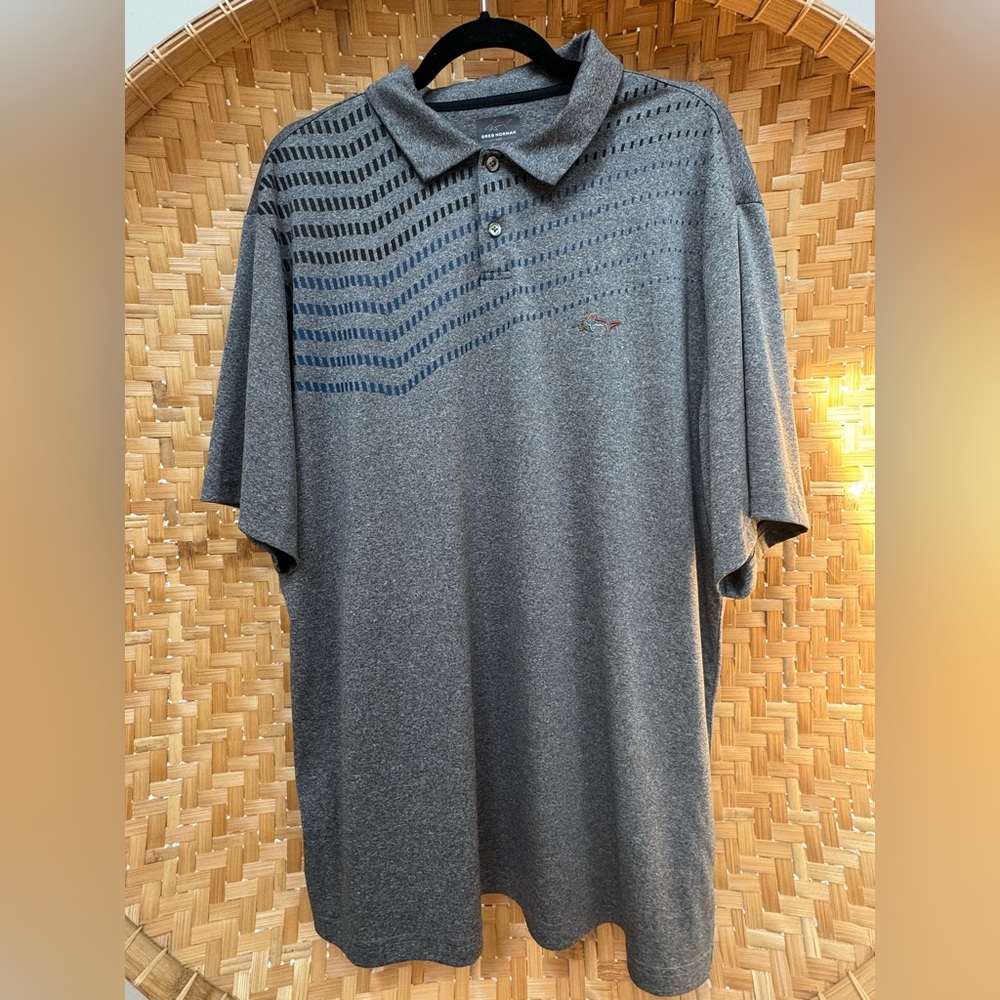 Greg Norman For Tasso Elba Men's Golf Shirt